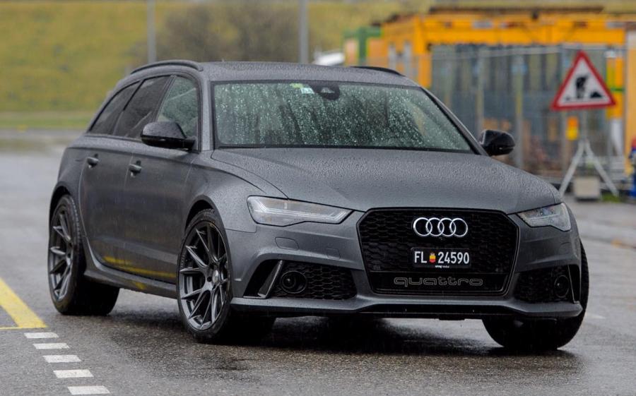 Audi RS6 Avant on Vossen Wheels (VFS6) 2017 года